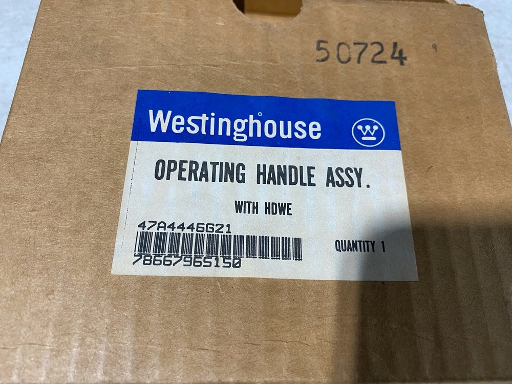 Westinghouse 47A4446G21 Operating Handle Assembly w/hardware NOS