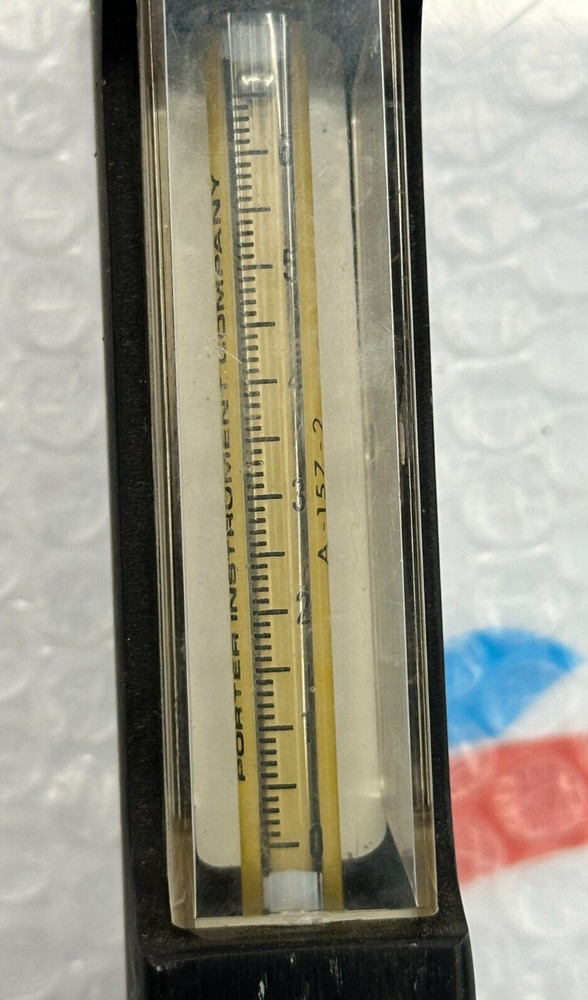 PORTER INSTRUMENT FLOW METER A-157-2