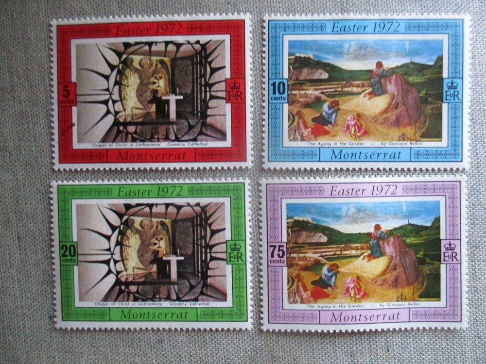 Montserrat, Scott# 274-277, MH