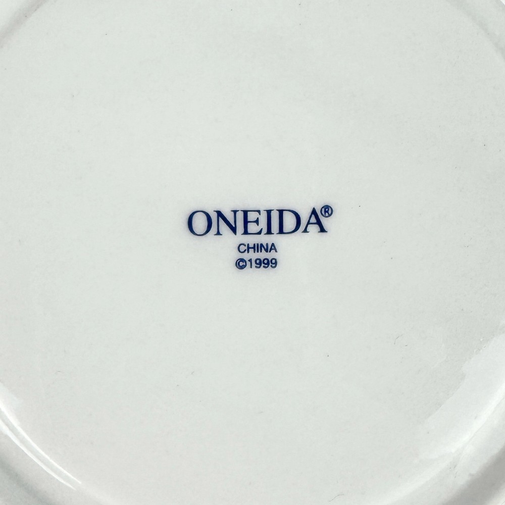 Oneida BRETON BLUE Saucer for Flat Cup