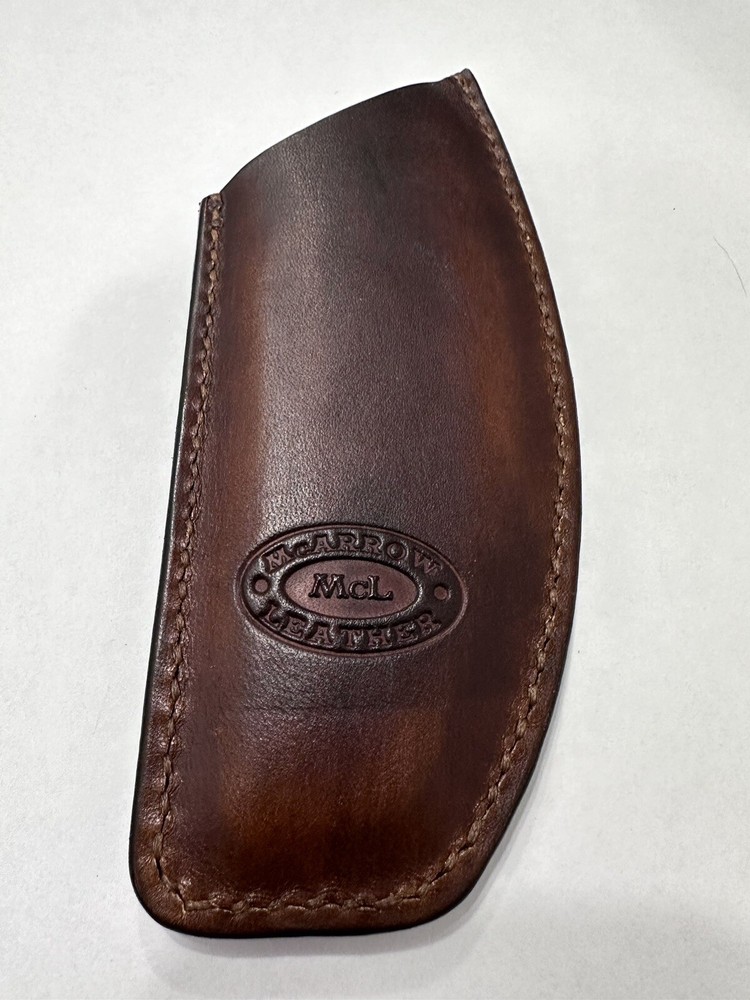 Strider SMF Leather Sheath Handcrafted.