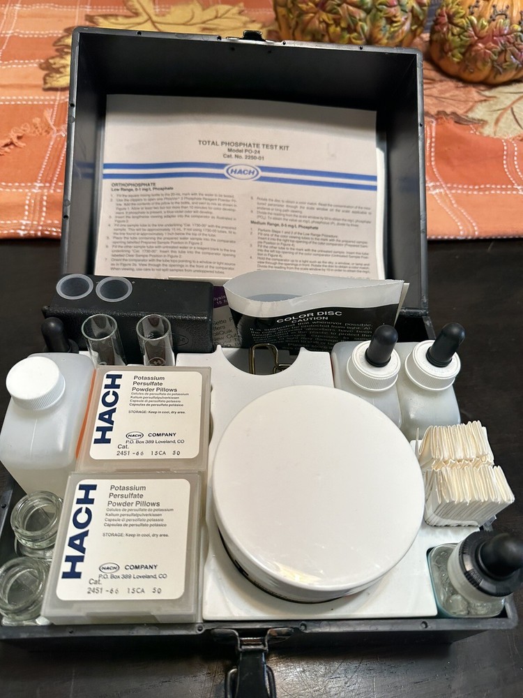 HACH Phosphate Laboratory Test Kit PO-24