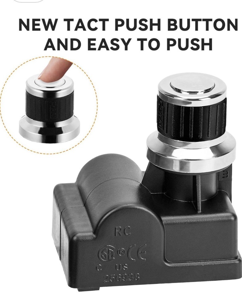 Onlyfire 6 Outlets Universal Spark Generator Tact Push Button Igniter For Grill