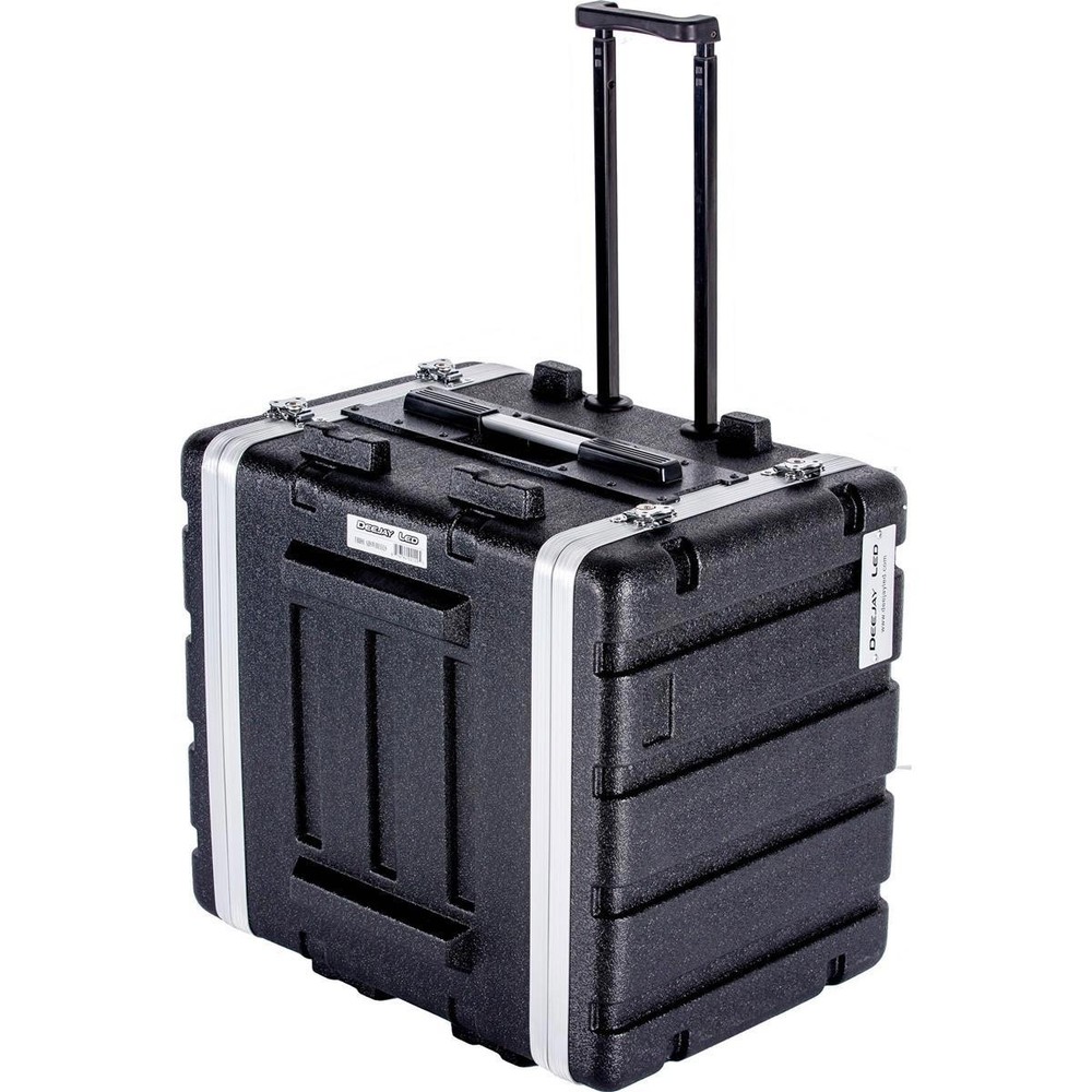 Deejay LED Fly Drive 8U Space ABS Molded Case for 19" Amplifier, Equalizer & DJ
