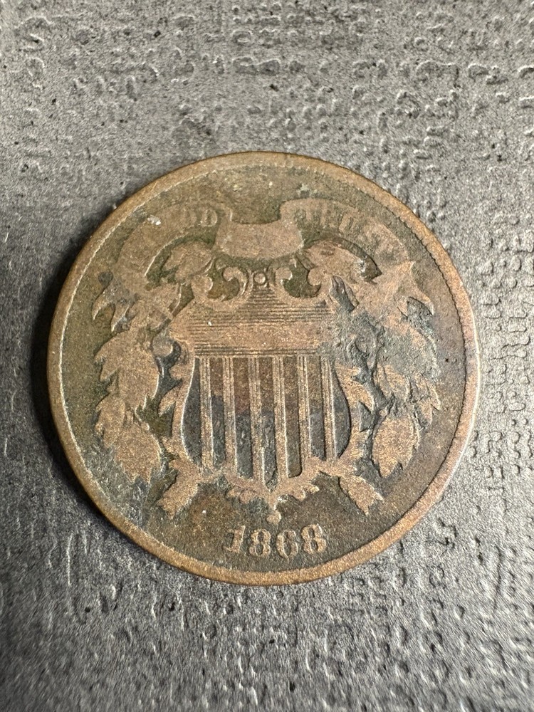 1868 Two Cent Piece