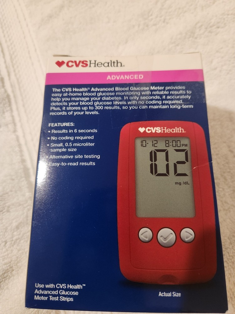CVS Health Advanced Blood Glucose Meter