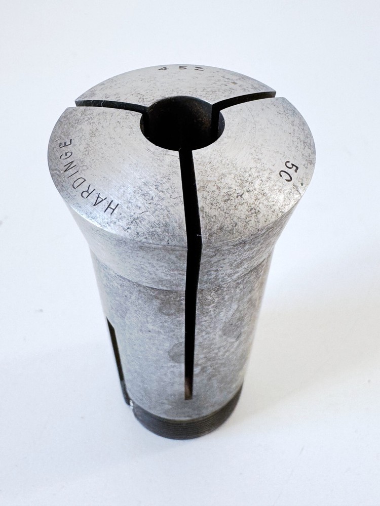 .452" HARDINGE 5C Round Collet Internal & External Threads .452" USA