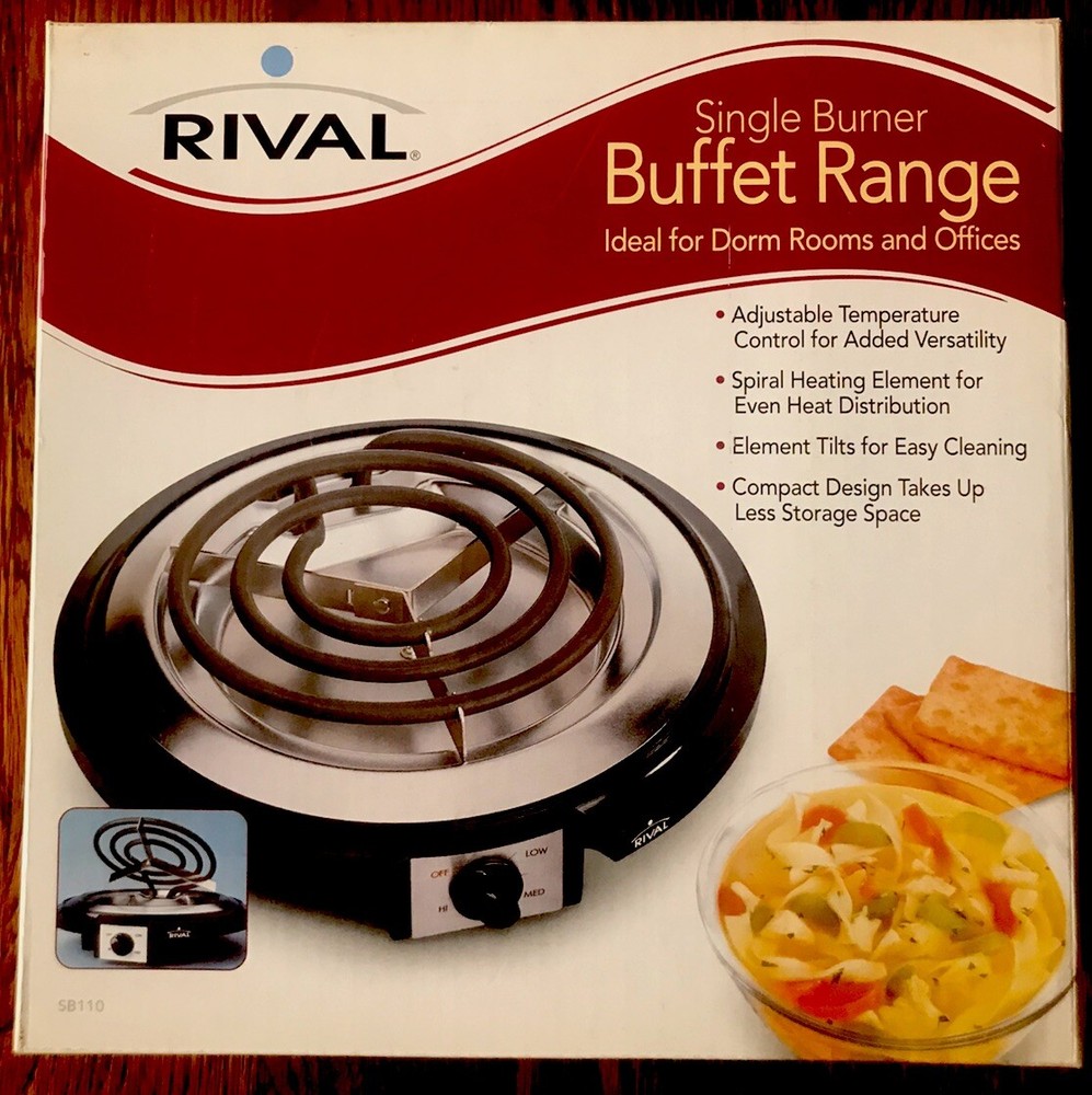 Rival Single Burner Buffet Range SB110-3005