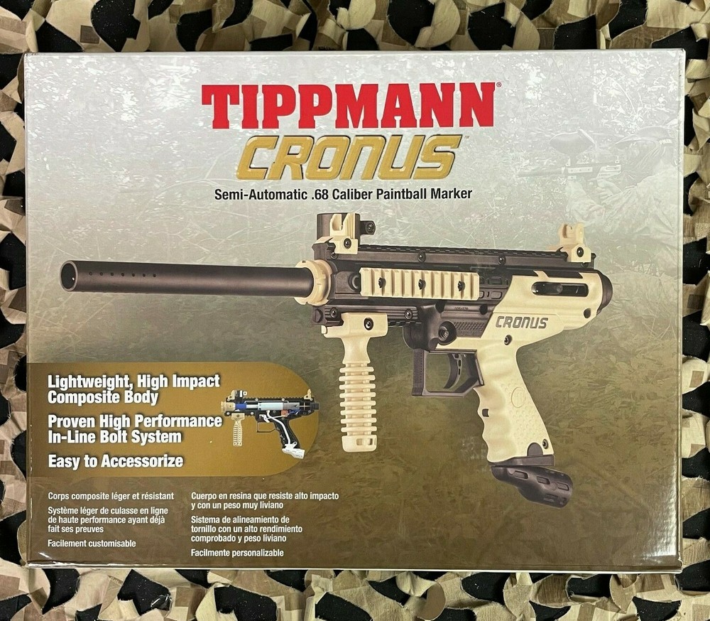 NEW Tippmann Cronus Paintball Gun - Basic - Tan/Black