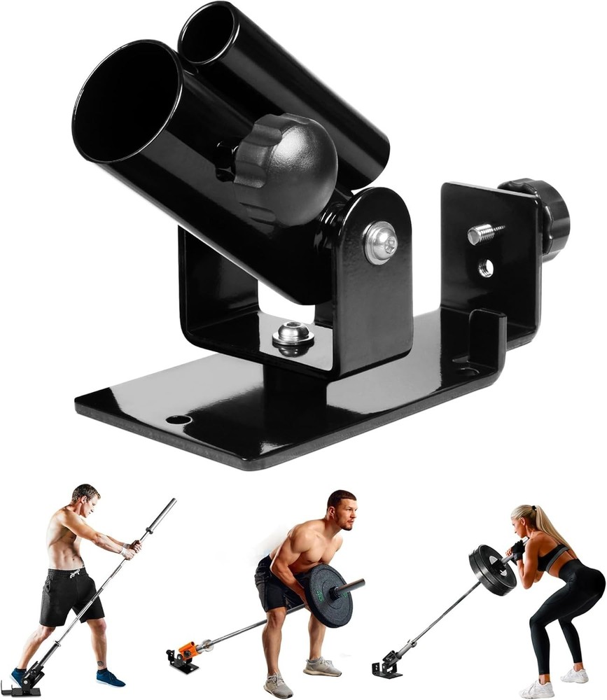 Adjustable T-Bar Row Attachment with Landmine Handle - Compact Home Gym Solution