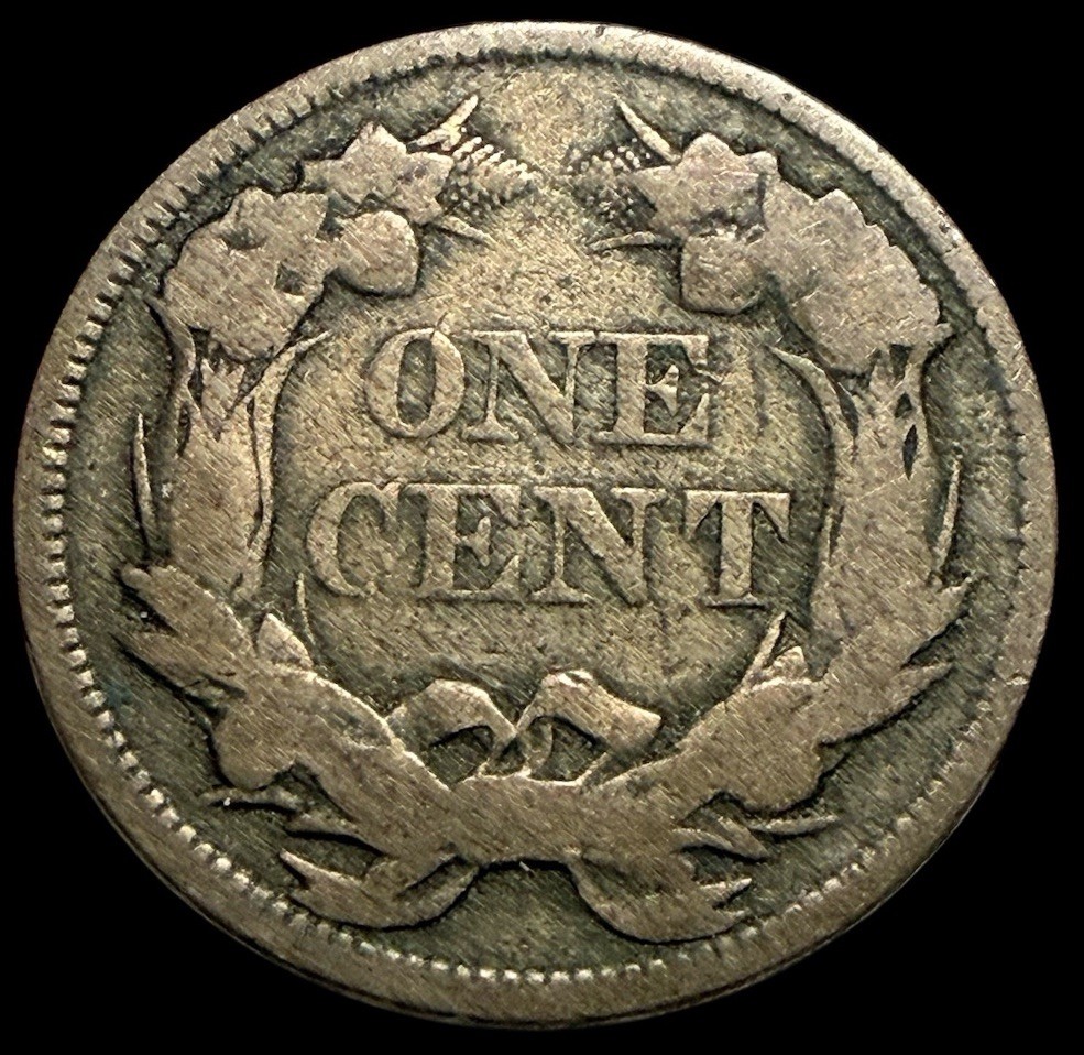 1858 US Flying Eagle Cent -Small Letters