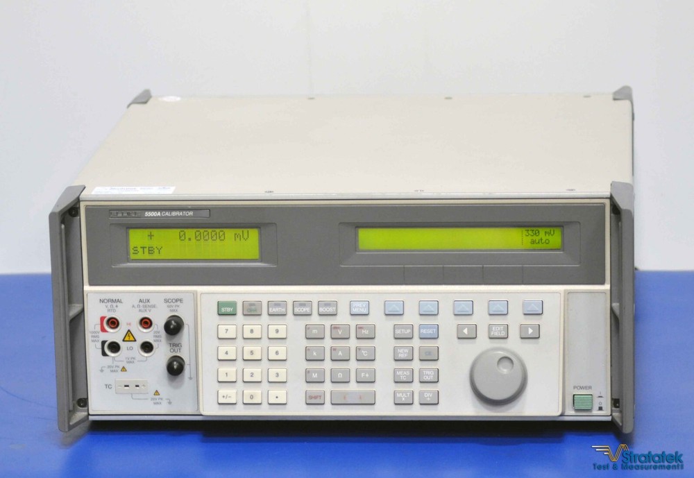 Fluke 5500A Multifunction Calibrator ISO 17025 Accredited Calibration