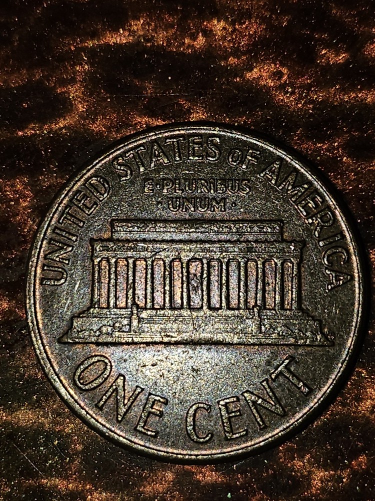 1960 One Cent Penny with Mint Error