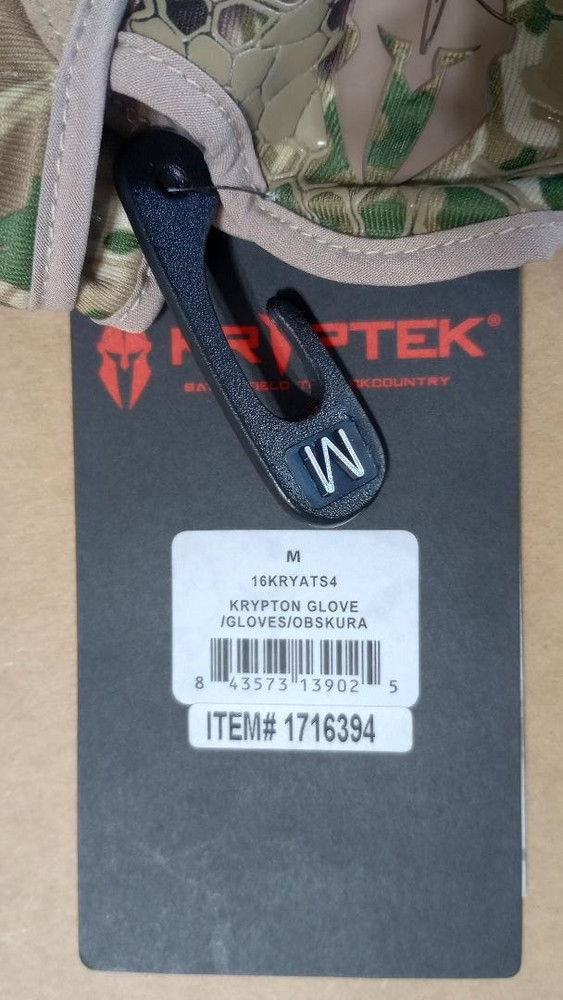 NEW Kryptek Kiska Beanie + Krypton Transitional Medium Gloves 2-pc Set Free Ship