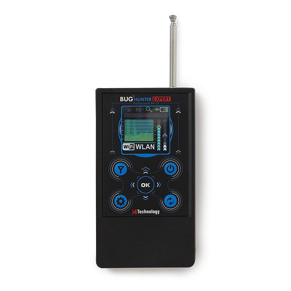Expert Professional Live Scanning TSCM Detector with Built-In Frequency Meter