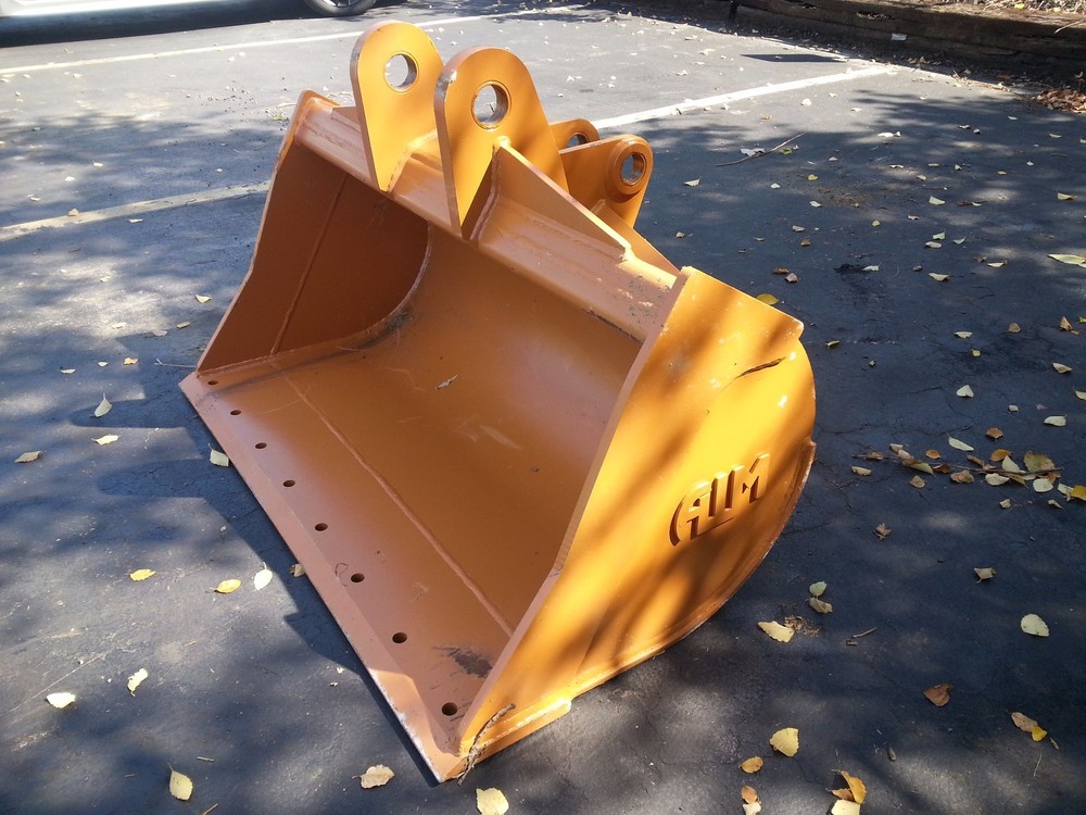 New 48" Clean Up Bucket for a Case 580N