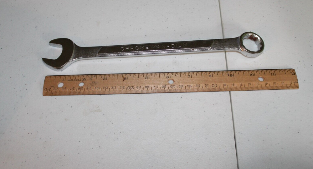 Ace Combination Wrench 7/8" Auto Mechanic Tool Box Open