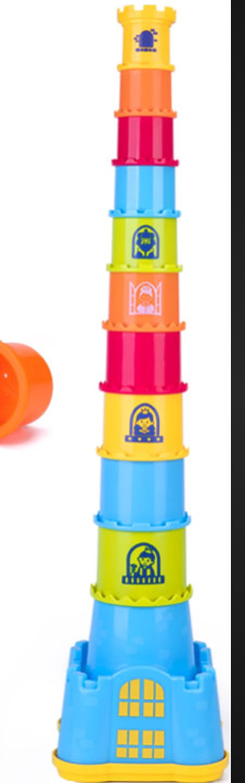 iPlay iLearn Castle Nesting Stacker
