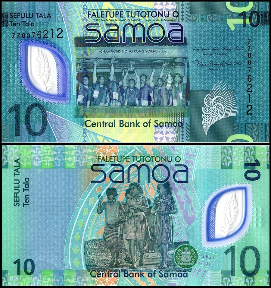 Samoa 10 Tala, 2023 ND, P-48, UNC, REPLACEMENT, Polymer