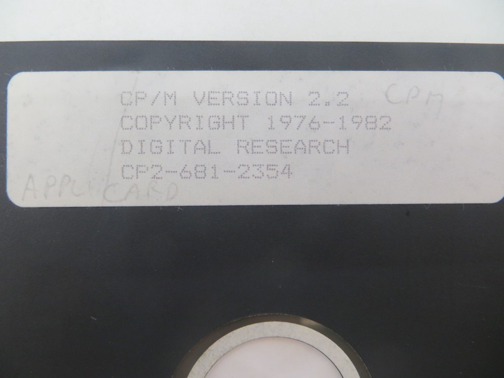 APPLI-CARD PCPI PERSONAL COMPUTER PRODUCTS 5.25" Floppy Disk Version 1.0