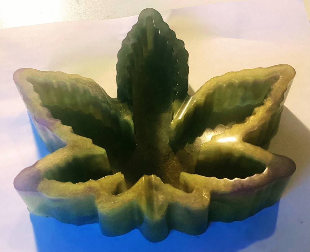 “Maple” Leaf Hand Crafted Ashtray