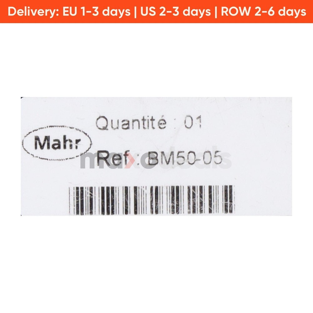 Mahr BM50-05 Block Element New NFP