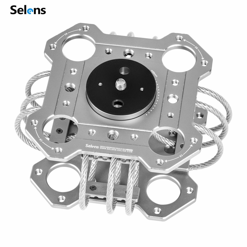 Selens Shock Absorber Vibration Isolator for Car Suction Cup & Gimbal Stabilizer