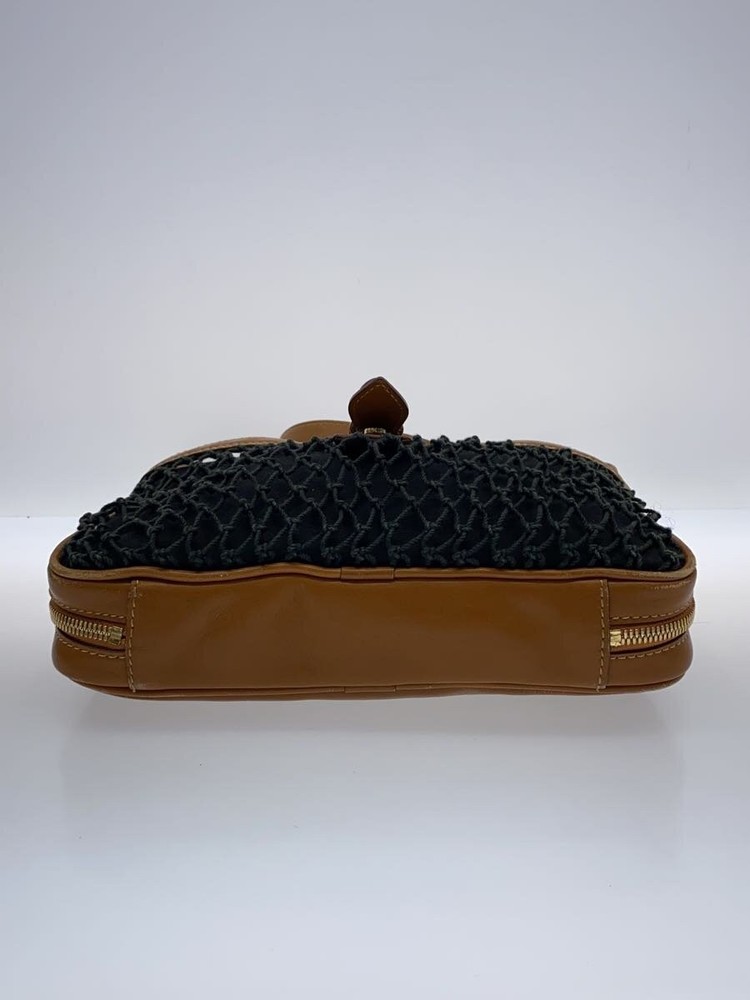 Tsuchiya Kaban Shoulder Bag Canvas Black