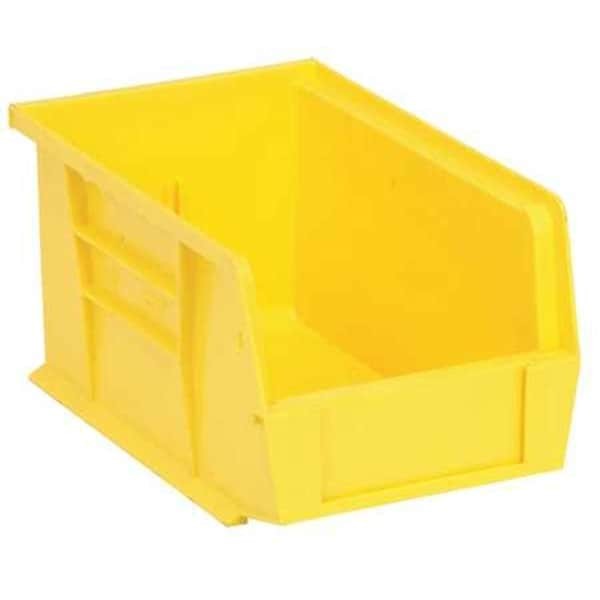 Quantum Storage Systems Qus221yl Hang & Stack Storage Bin, Polypropylene,