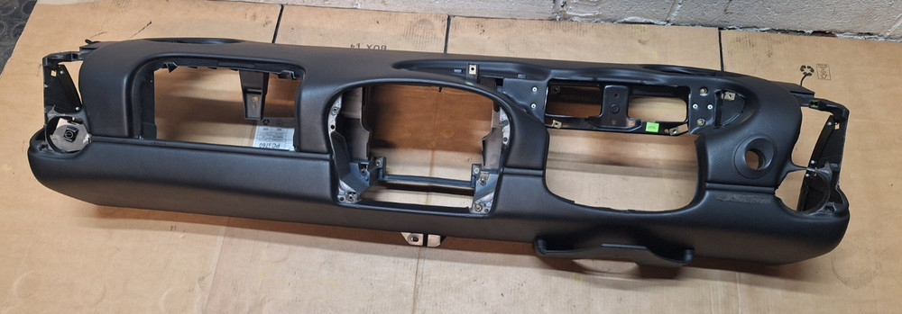 Porsche Boxster S 986 96-01 Black Leather Dashboard Panel Bare