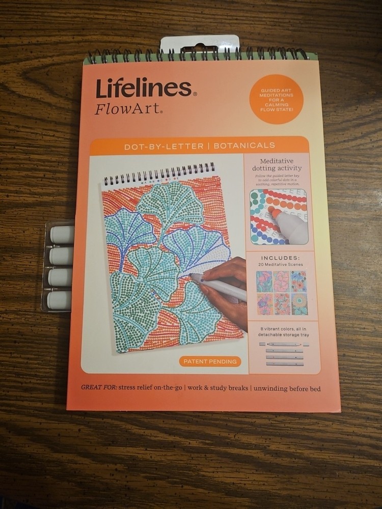 Lifelines Flow art Pogo-dot Botanicals