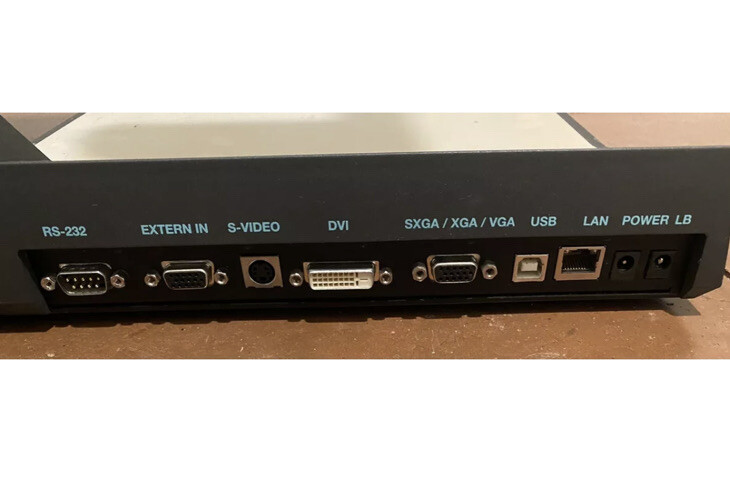 WolfVision VZ-9 Projector Portable Document Camera With Working Lamp