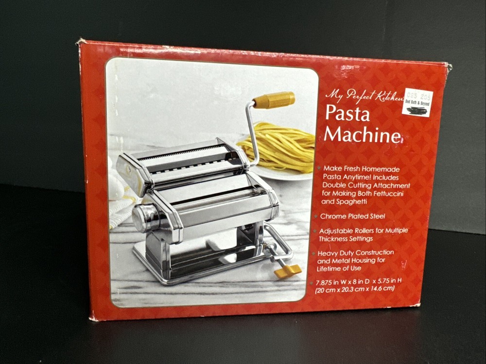 My Perfect Kitchen Pasta Machine New, Opened Box