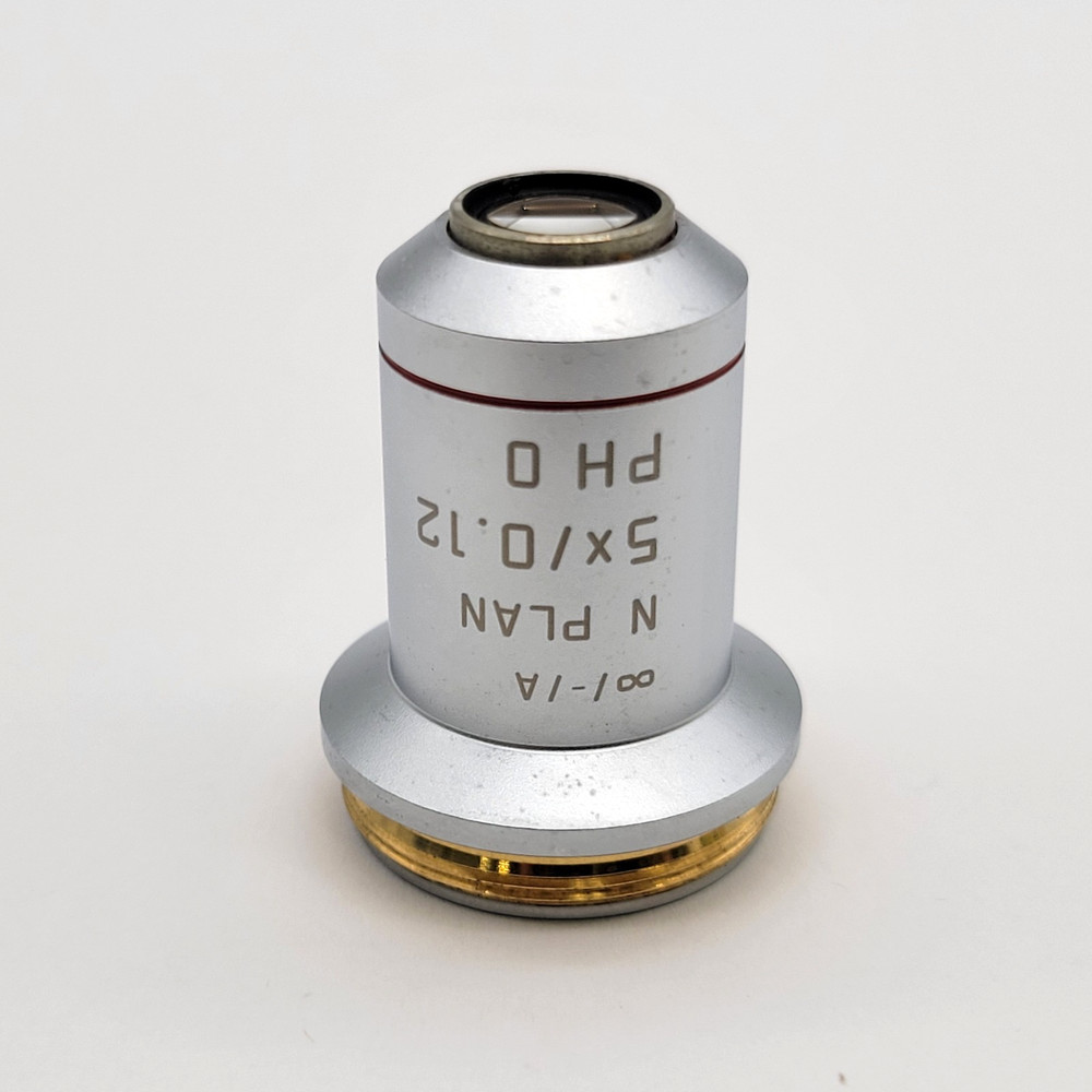 Leica Microscope Objective N Plan 5x Ph0 Phase Contrast 506090