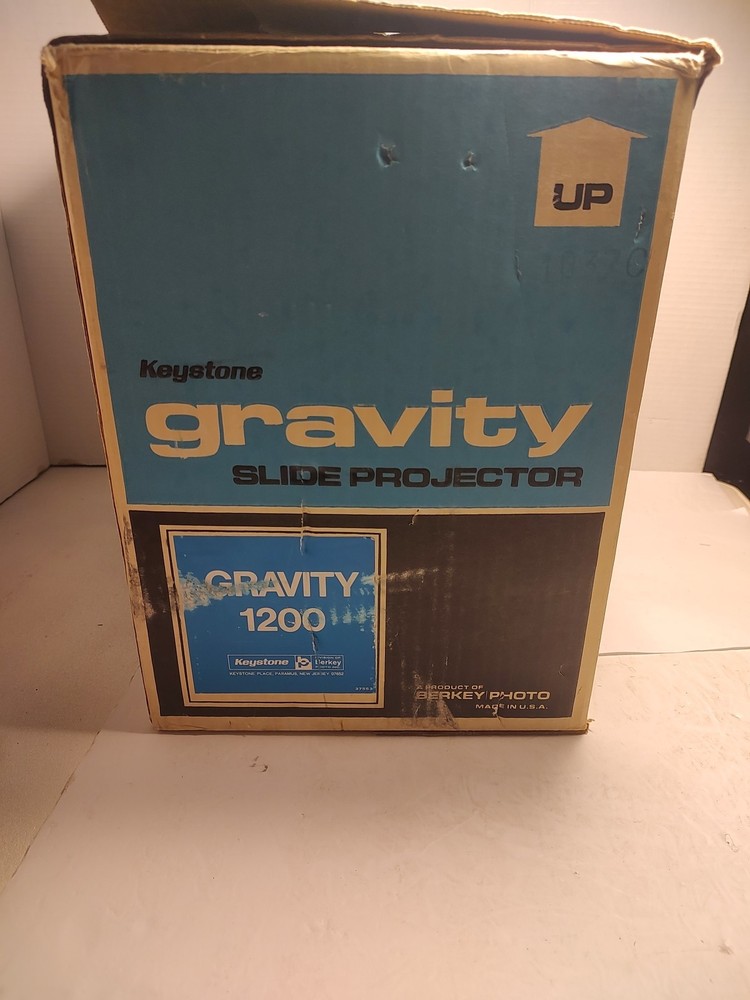 NOS Keystone Gravity 1200 Slide Projector Bulb Included.