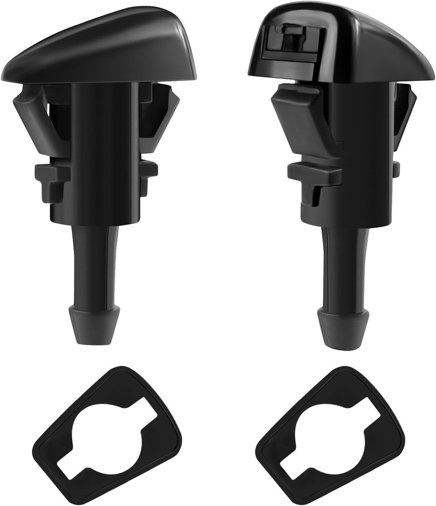 2 PCS Front Windshield Washer Nozzles Premium Spray Jet Replacement for Chrysler