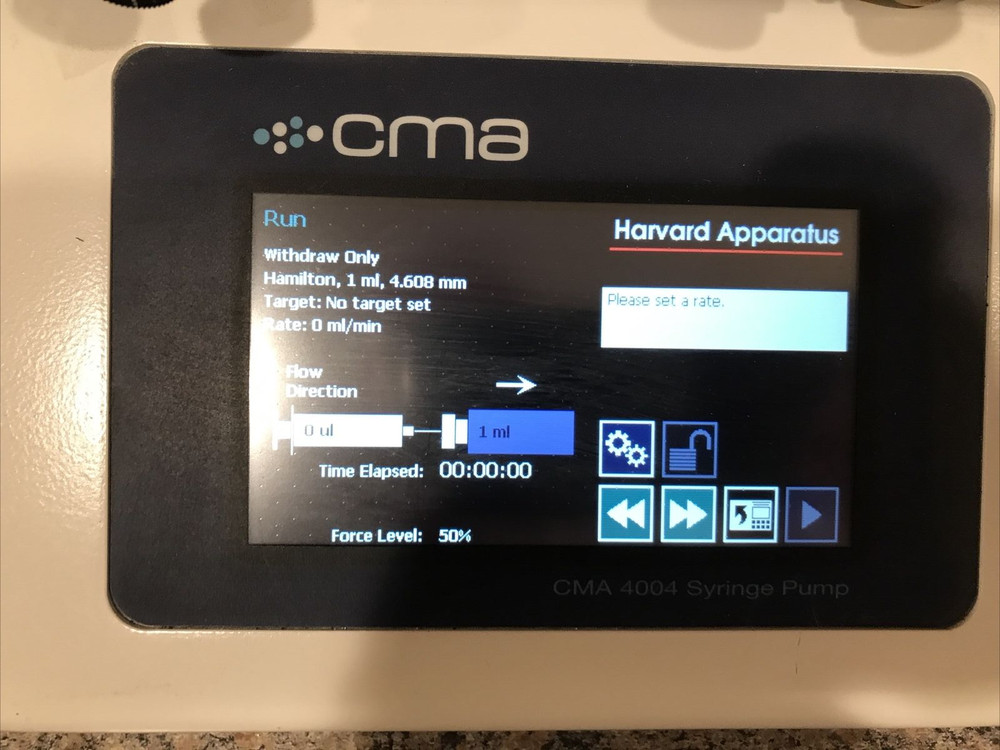 Harvard Apparatus CMA 4004 Syringe Pump