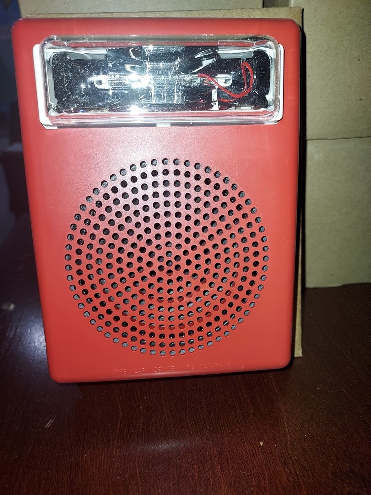 fire alarmE50 Wheelock 24MCW-FR Speaker Strobe