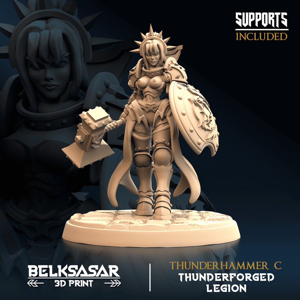 THUNDERFORGED LEGION THUNDERHAMMERS (NSFW) (6U)