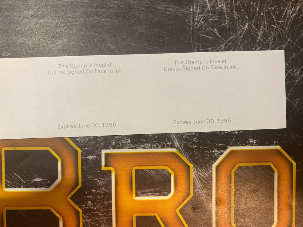 1995 Arkansas State Duck Stamp, unperforated Pair