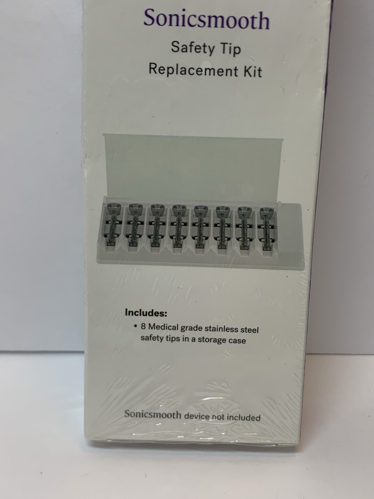 Michael Todd Beauty SONICSMOOTH 8 Safety Tips Replacement Kit Microderm NEW
