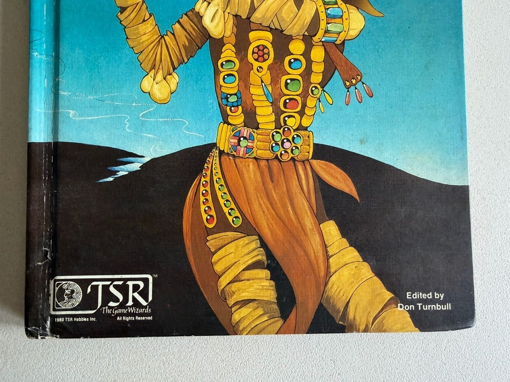 Fiend Folio - AD&D Advanced Dungeons & Dragons - TSR 2012, 1980 Hardback Book