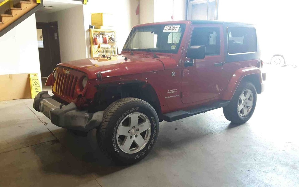 Used Windshield Frame fits: 2010 Jeep Wrangler Grade A
