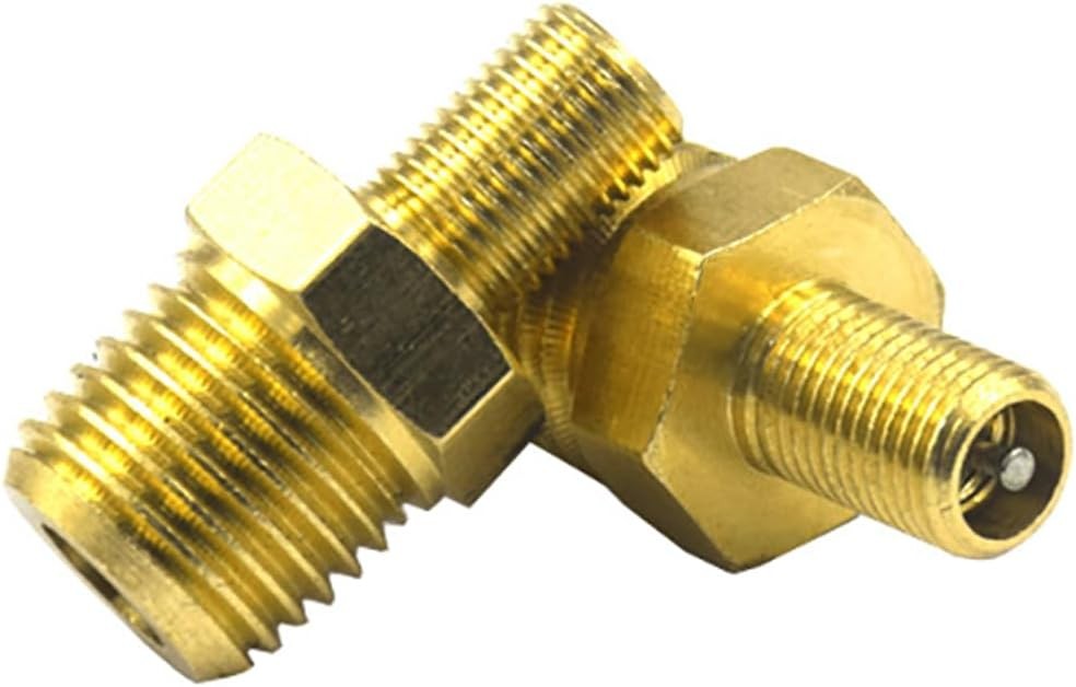 Air Compressor Schrader Valve 1/4 NPT 2 Pack