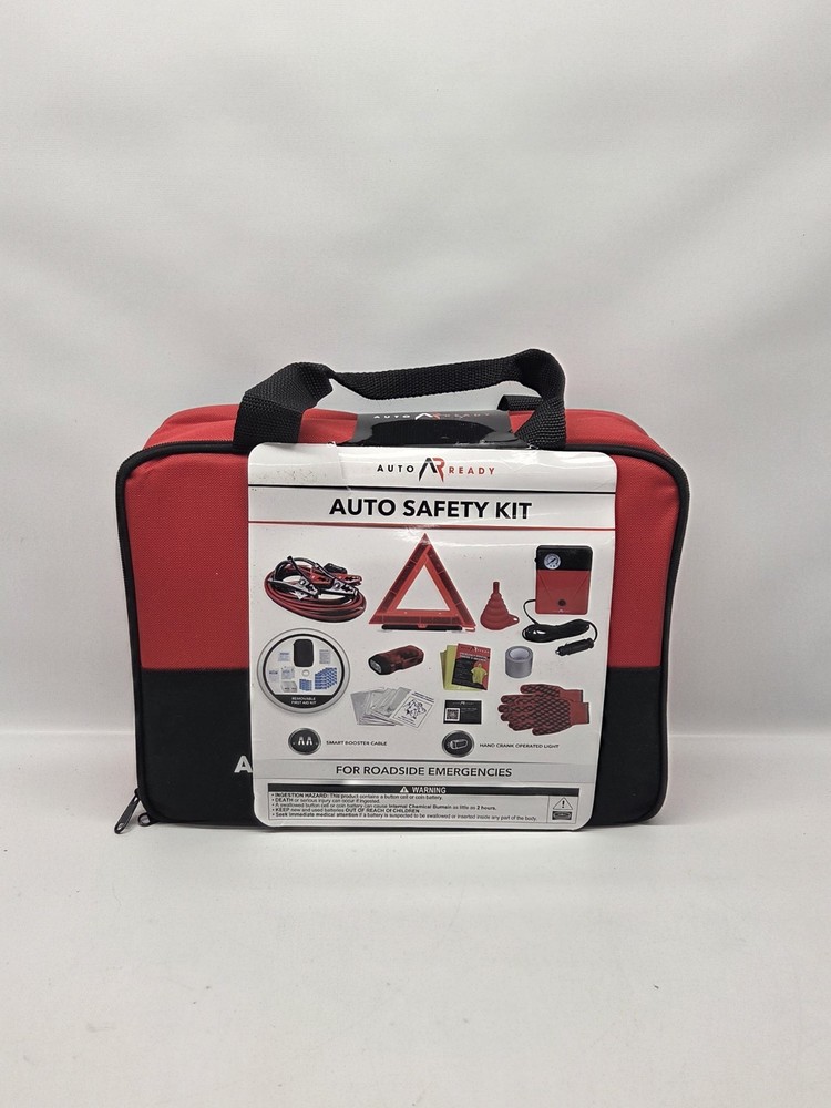 Auto Ready Roadside Emergency Kit Car Safety Essentials