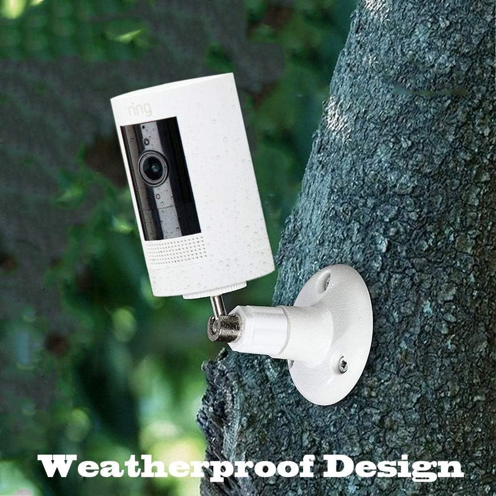 360 Degree Adjustable Wall Mount for R-ing & Other Security Cameras - 2 Pack