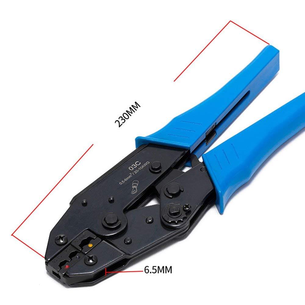 5 in 1 Crimping Spade Ring Fork Terminals Set Stripper Pliers Crimper Tool Kit
