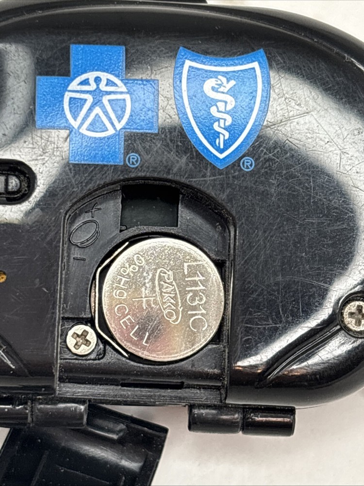 Personal Pedometer BLUE CROSS BLUE SHIELD Black with Clip