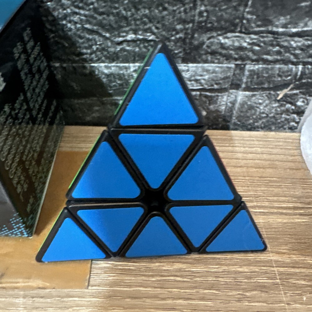 2- Long Pyramid Speed Cube 3X3X3 Triangle Magic Cube Puzzle Cube