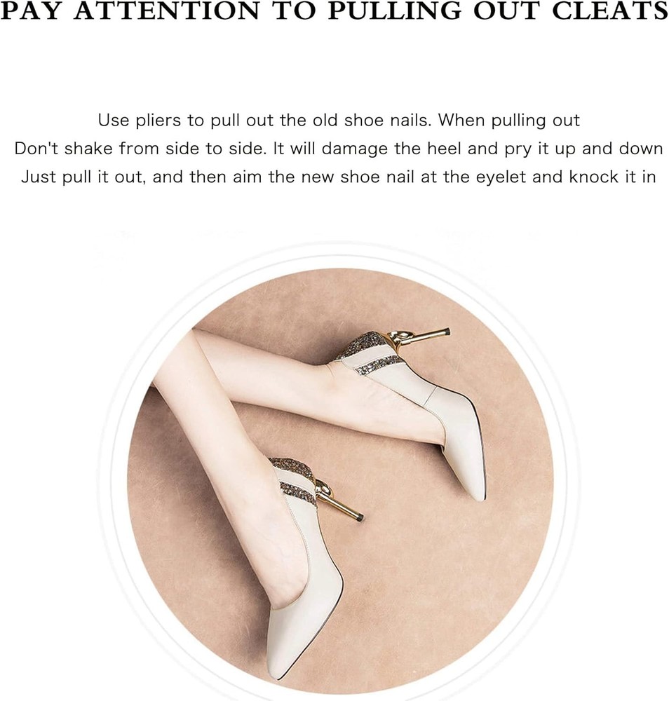 Durable High Heel Protector Tips - Effortless Installation & Silent Walk